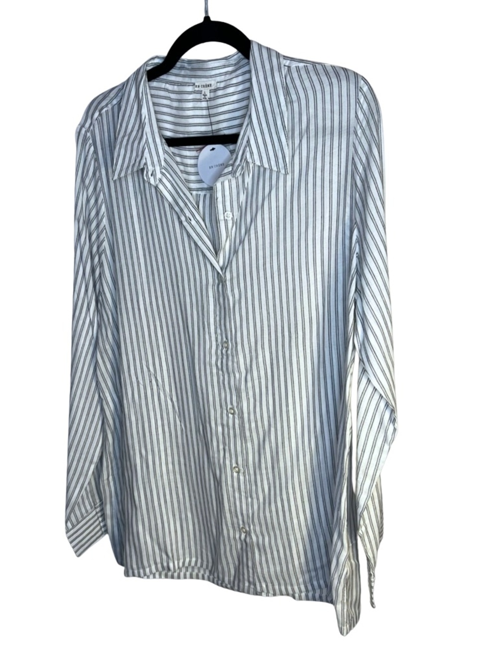 En Créme Linen Button Down Shirt